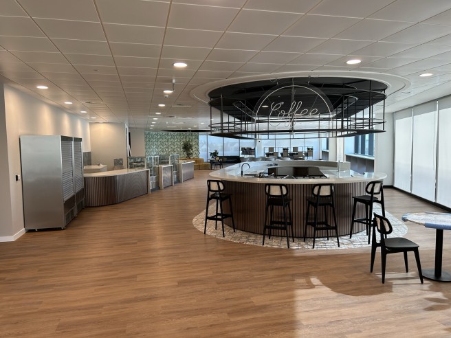 Ground floor cafe